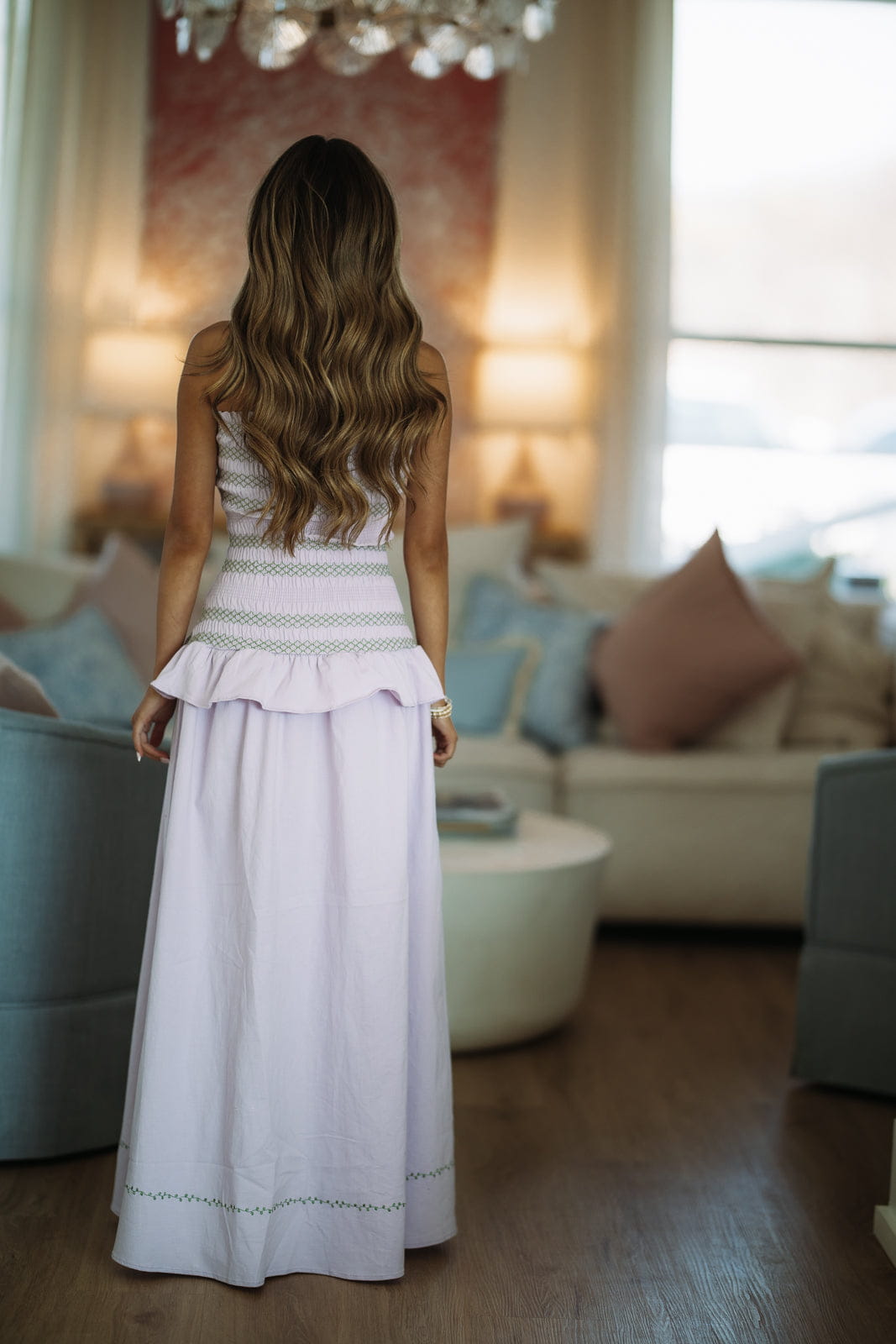 This Is Me Maxi Dress by Line and Dot - Lilac Purple