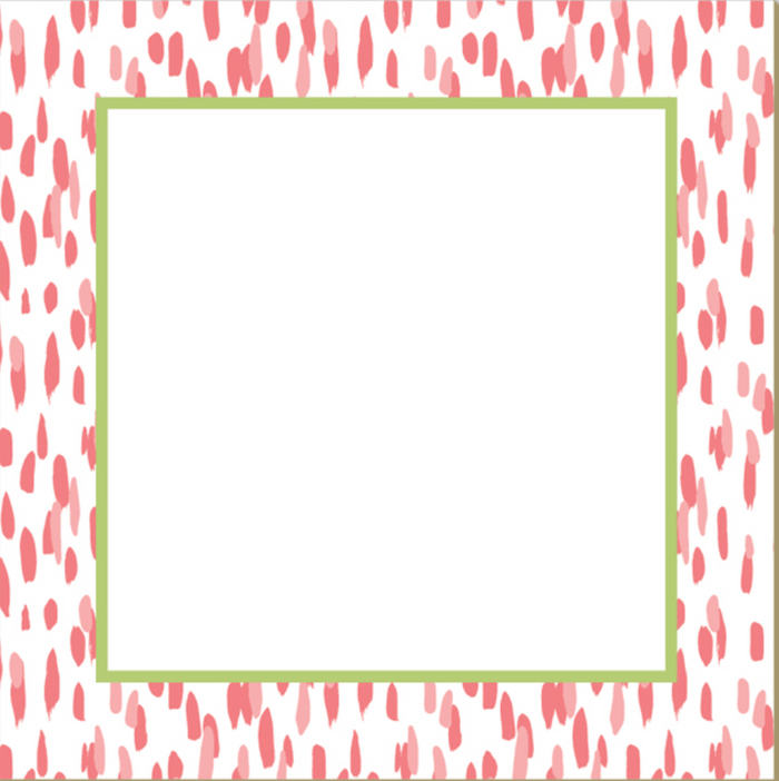 Pink Clubhouse Dot Mini Luxe Notepad