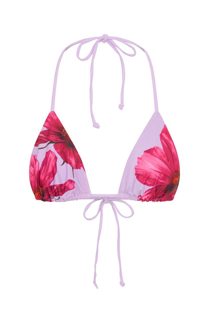 Golden Hour Bikini Top Cosmic Bloom