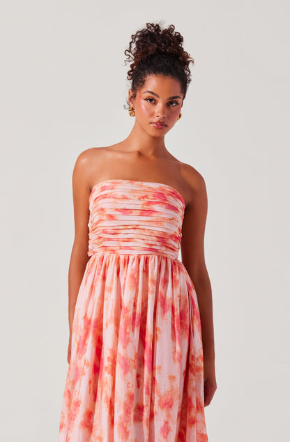 Aneesha tie dye dress