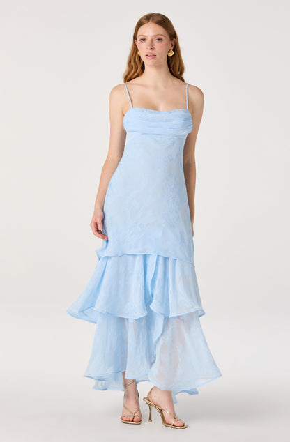 Allison Tiered Ruffle Maxi Dress