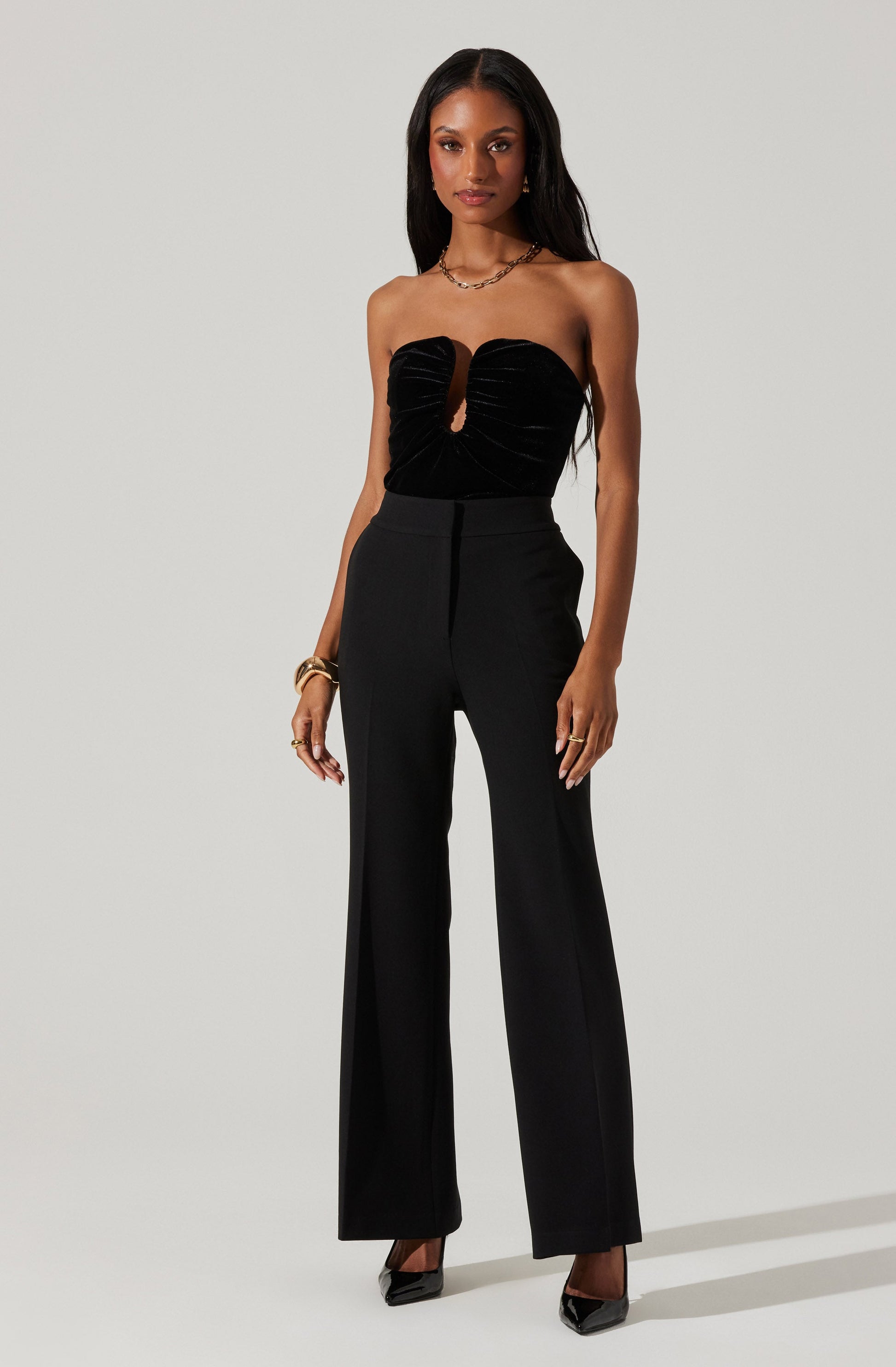 Arista Sweetheart Velvet Top