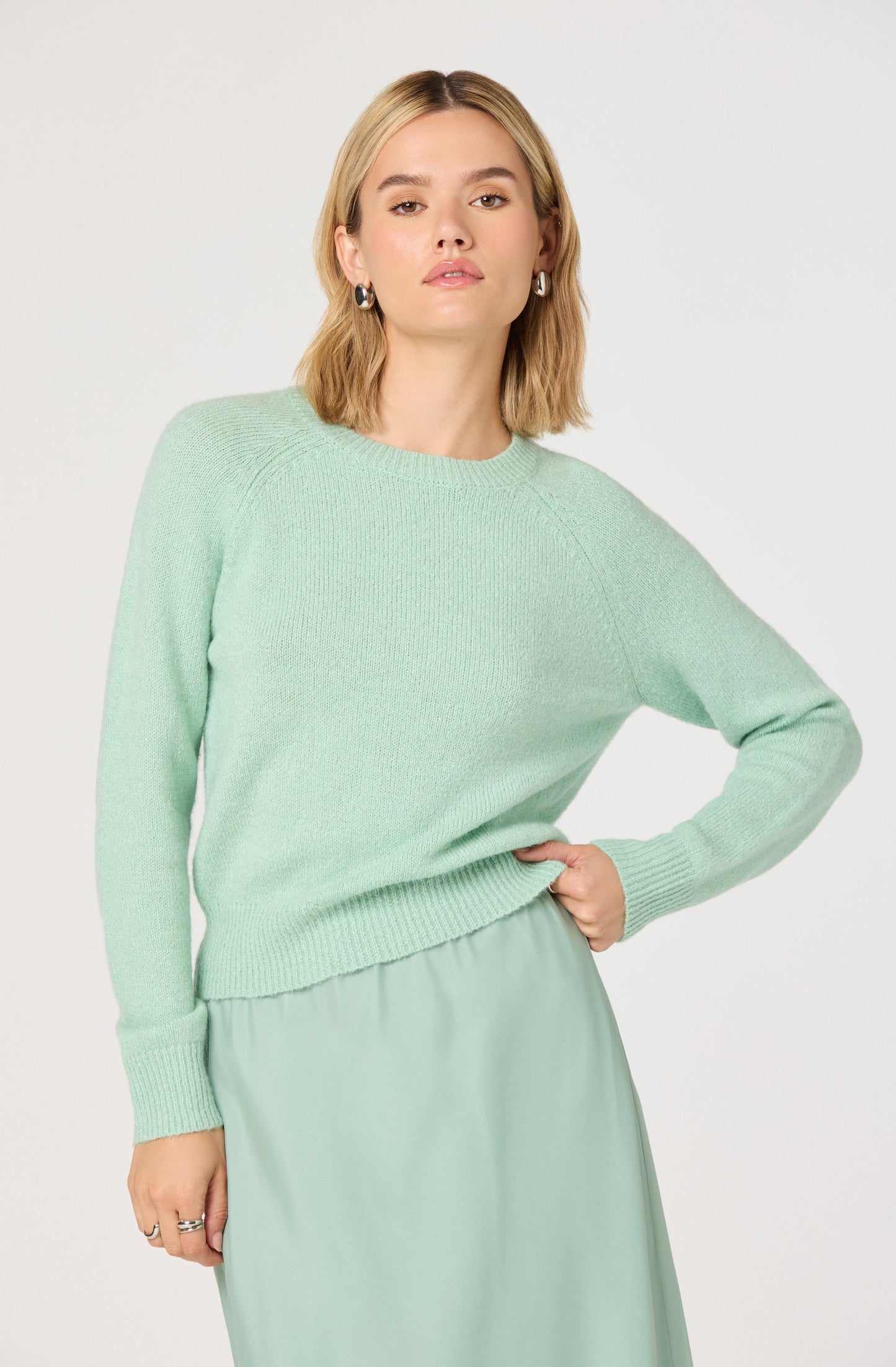 Brigett Classic Crewneck Sweater