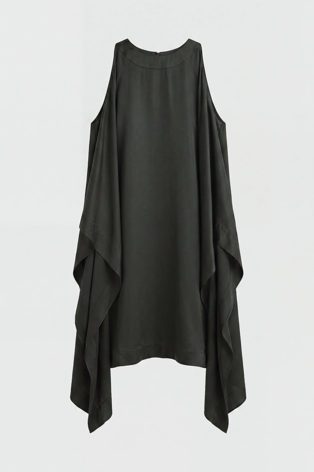 BONDI BORN Como Waterfall Mini Dress - Forest