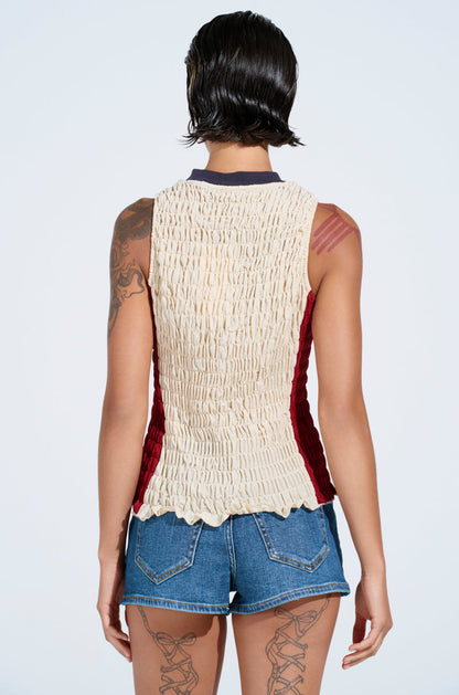 ADDICTED RUCHED JERSEY TOP