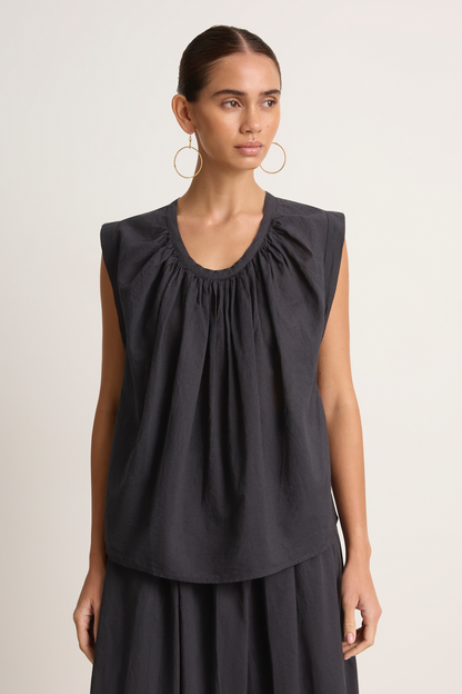 Elsa Esturgie Pastel Top - Carbon
