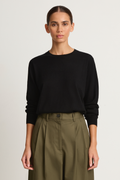 Demylee Chisha Superfine Cashmere Sweater - Black