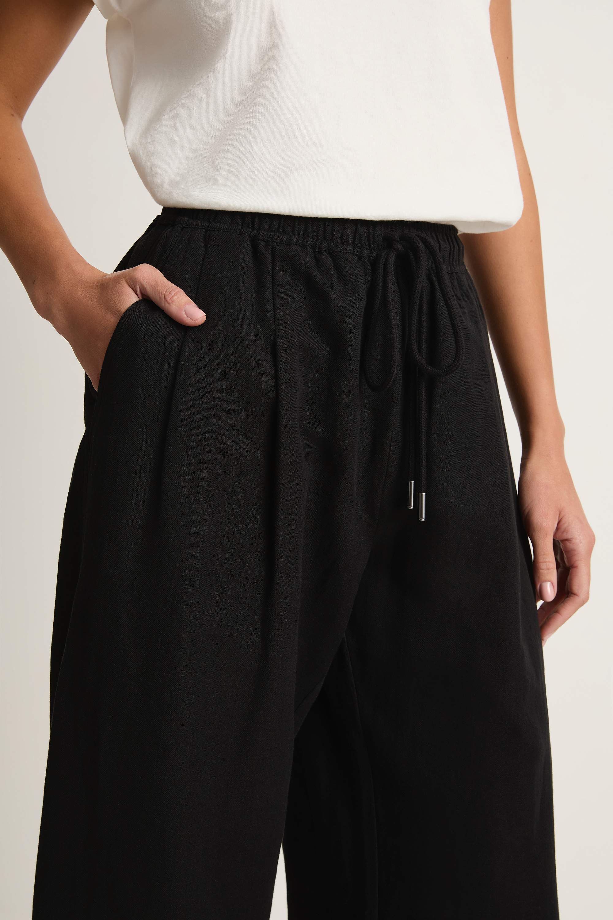 Apiece Apart Everyday Pull On Pant - Black