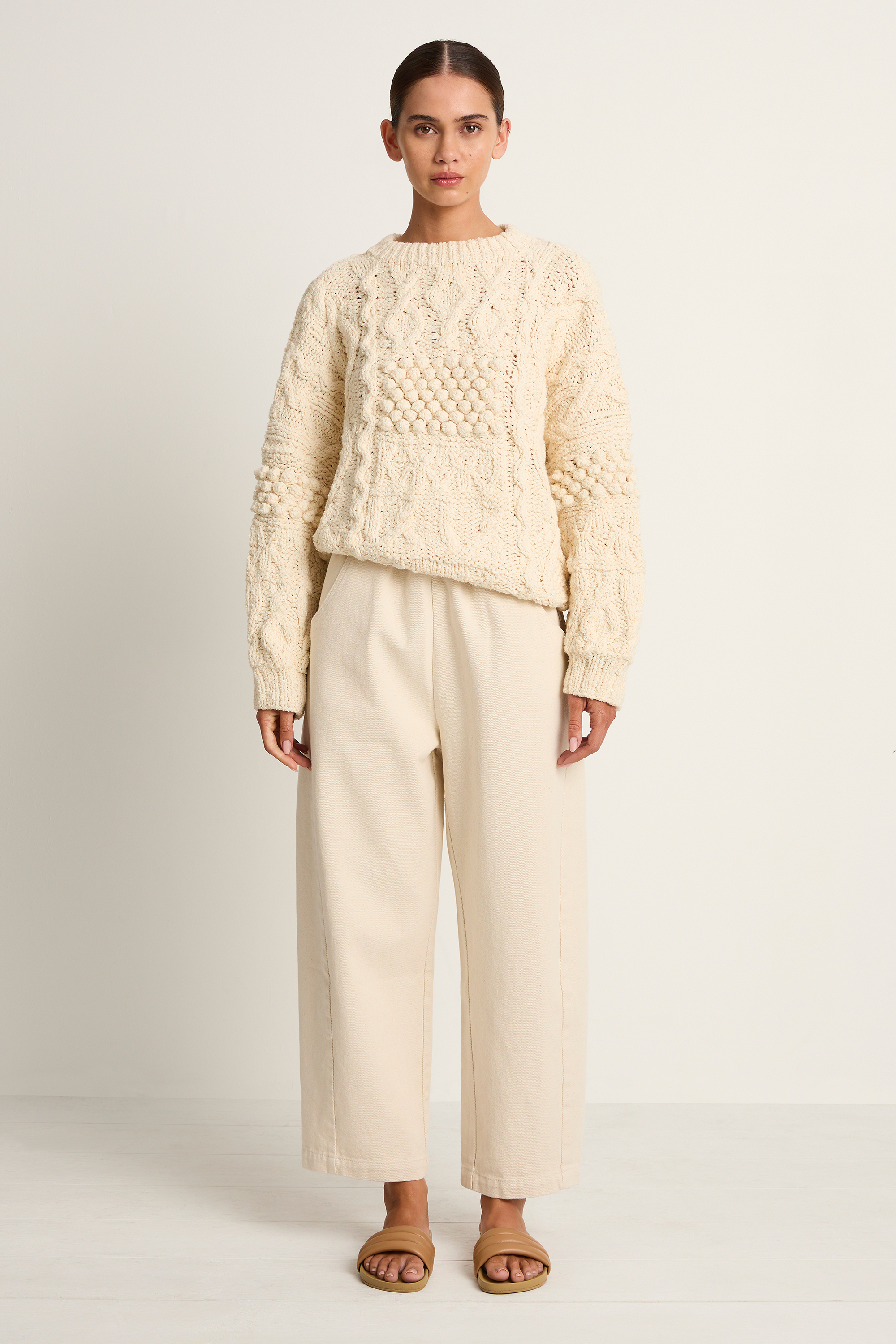 Le Bon Shoppe Arc Pants - Naturel