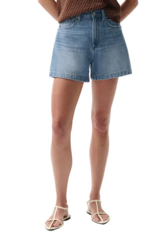 Saige High Rise Short - Sail Away