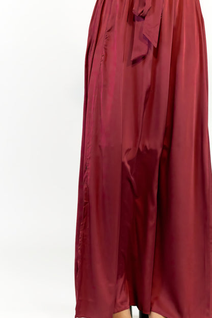 Vince Tie Waist Maxi Dress