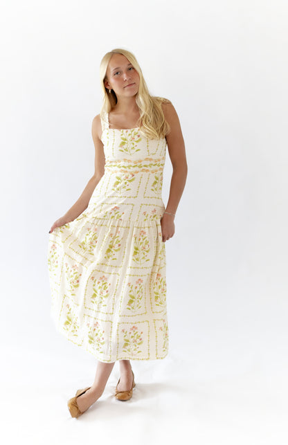 Welsie Floral Midi Dress