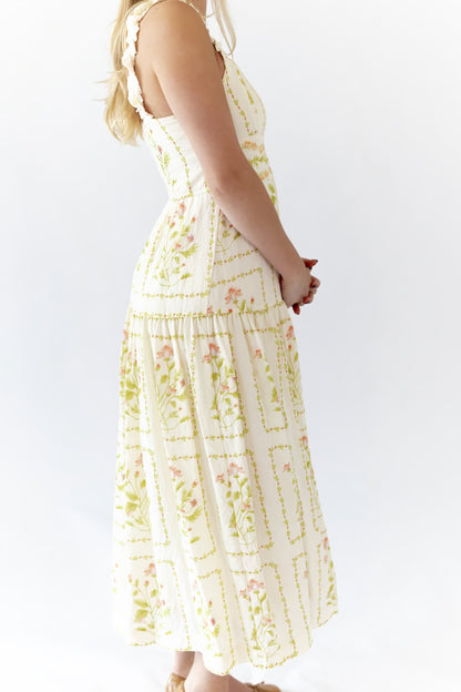 Welsie Floral Midi Dress