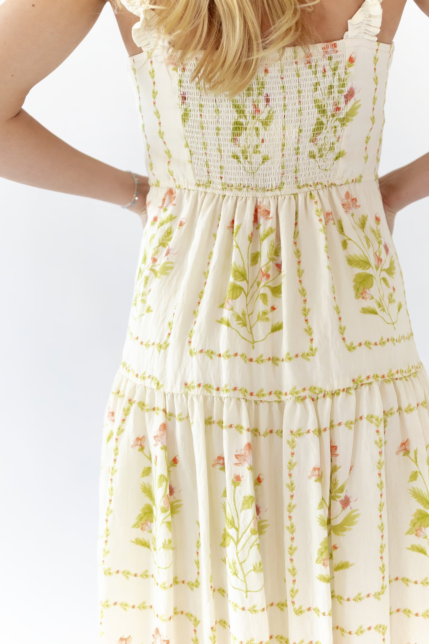 Welsie Floral Midi Dress