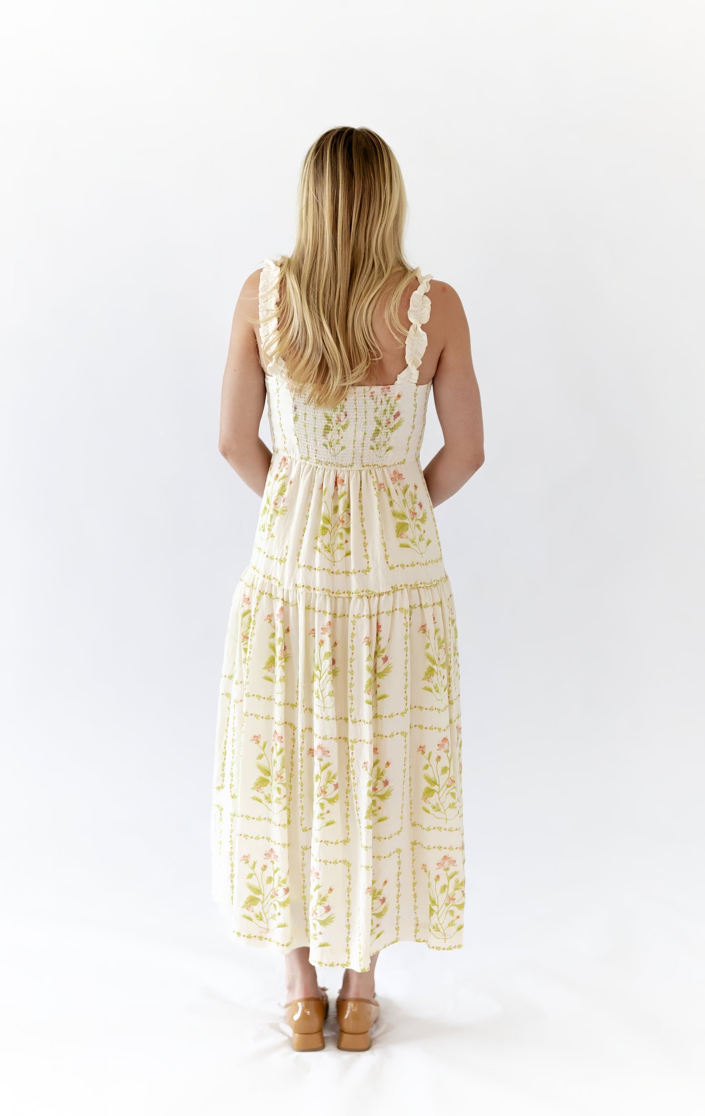 Welsie Floral Midi Dress