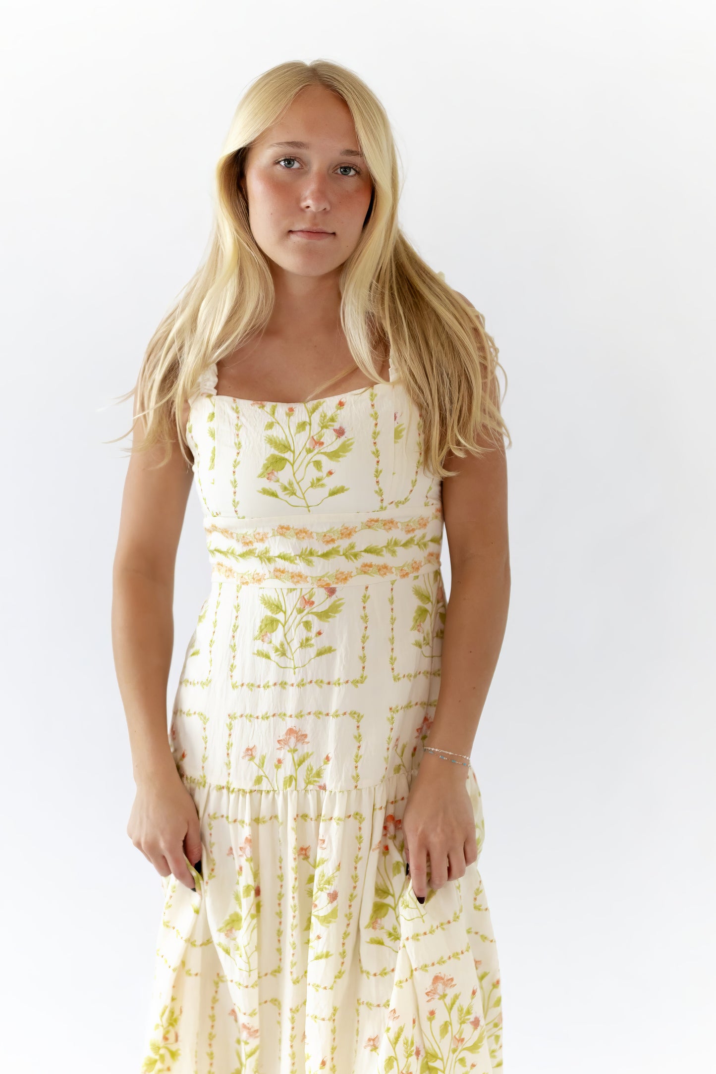 Welsie Floral Midi Dress