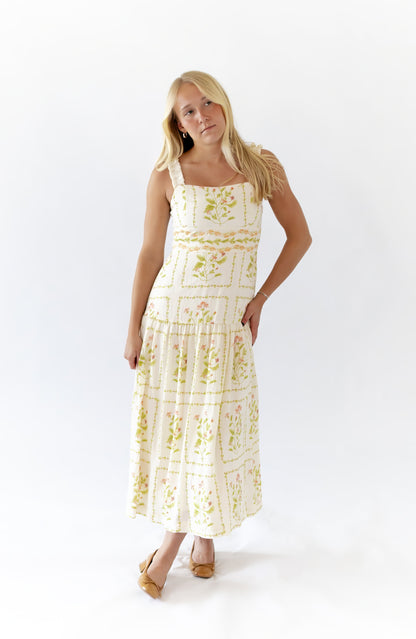 Welsie Floral Midi Dress