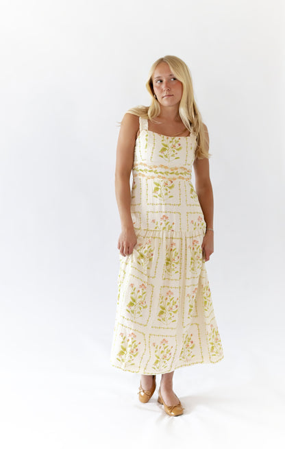Welsie Floral Midi Dress