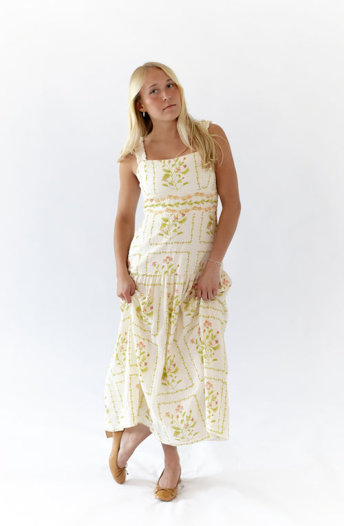Welsie Floral Midi Dress