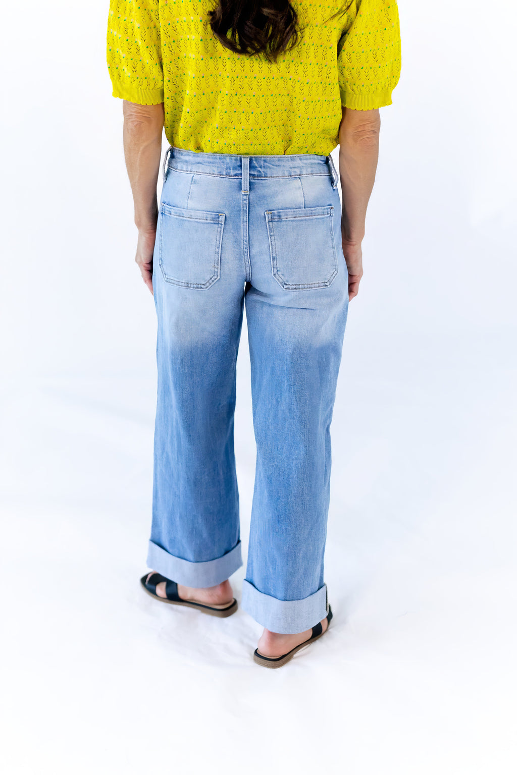 Manon Cuffed Denim