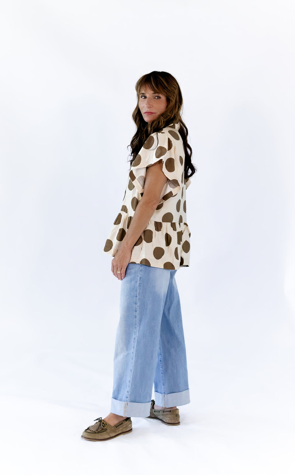 Kara Polka Dot Blouse
