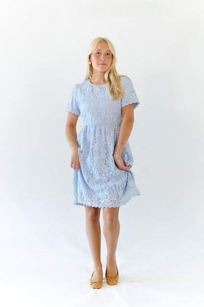 Pipa Lined Lace Dress