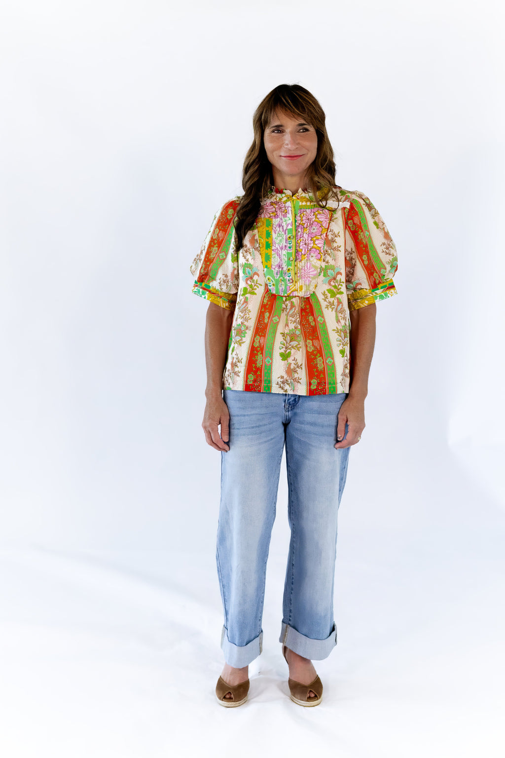 Jadyn Patchwork Blouse
