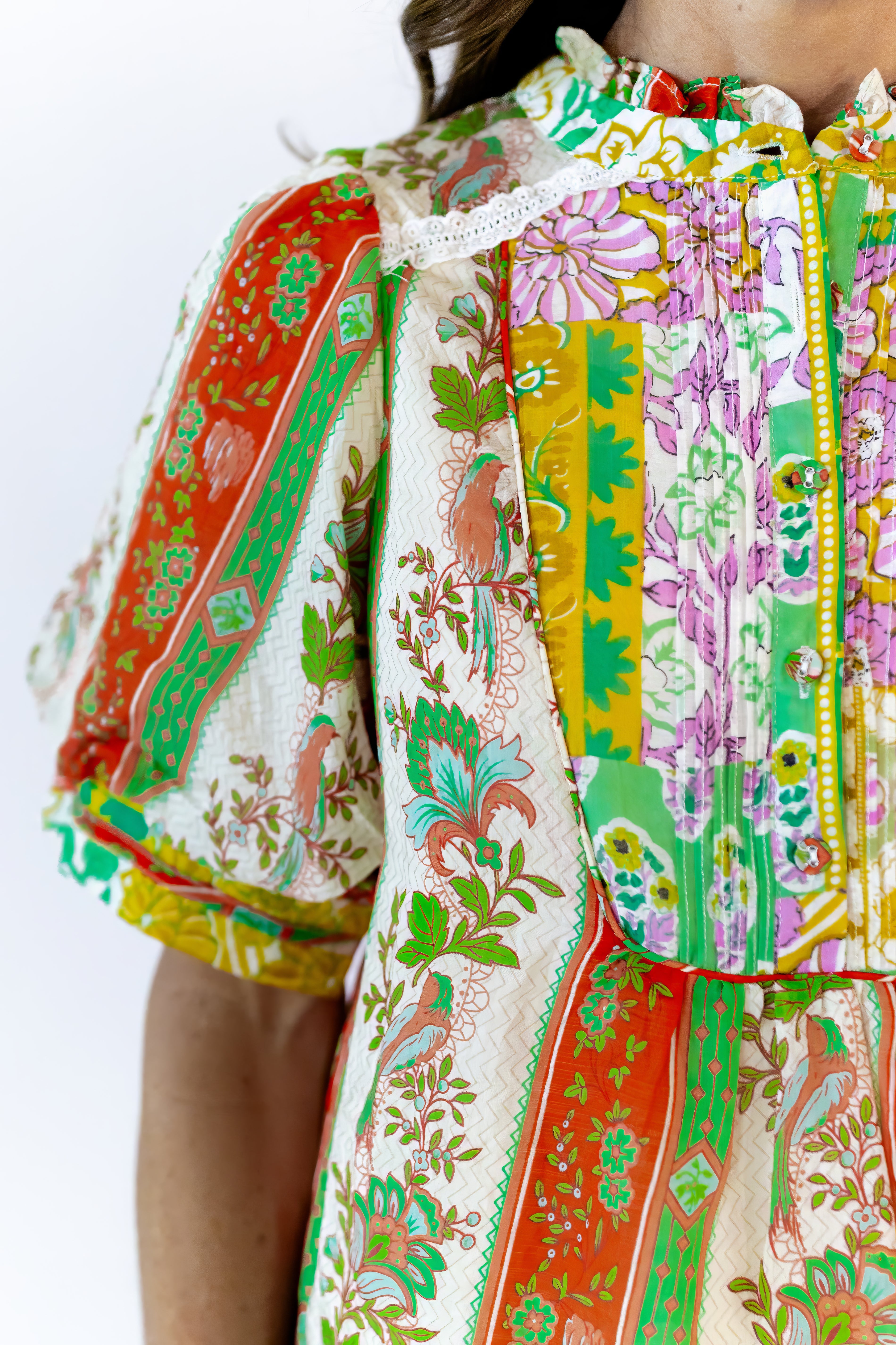 Jadyn Patchwork Blouse