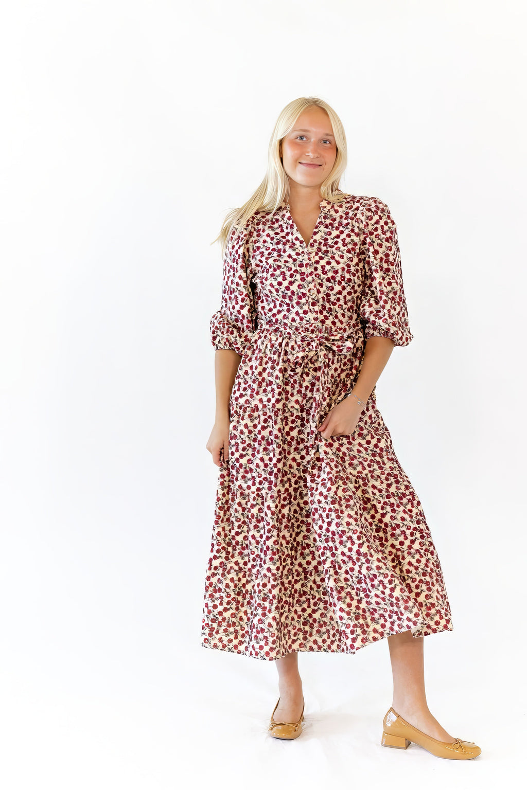 Hendrix Corduroy Midi Dress