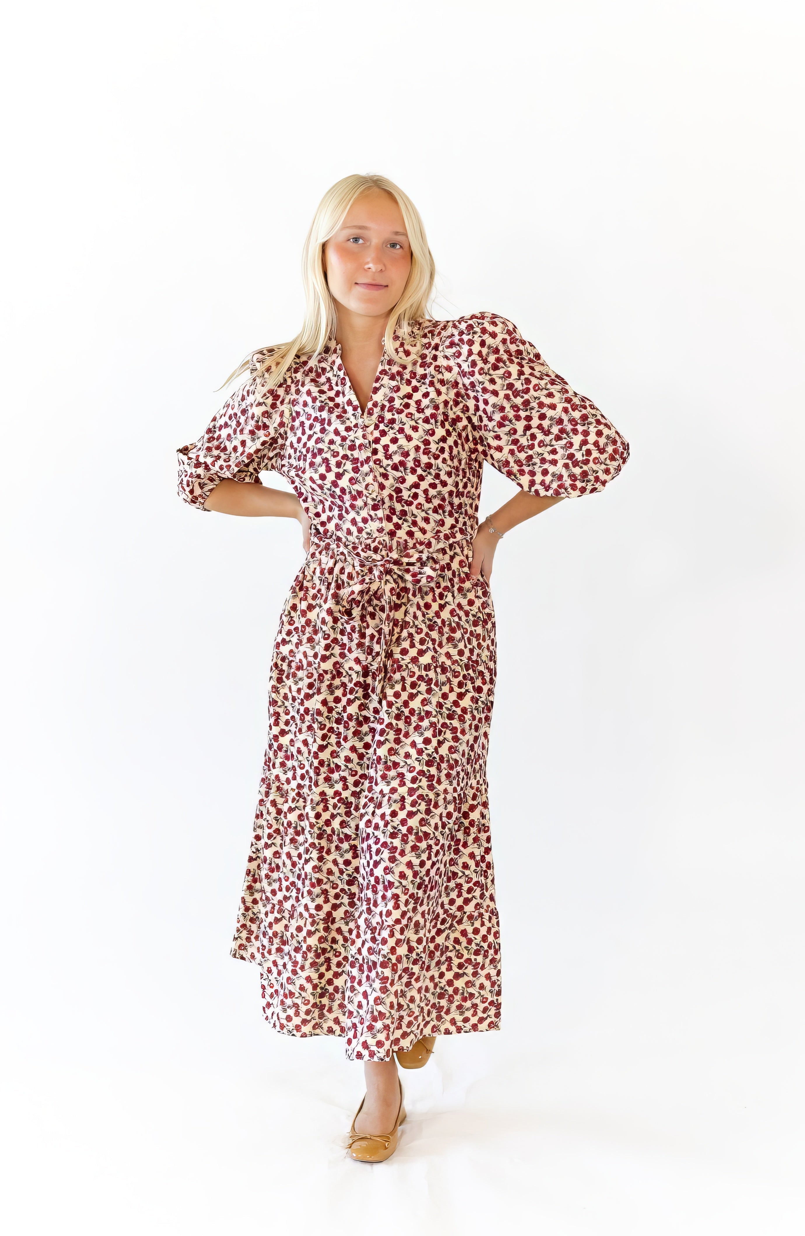 Hendrix Corduroy Midi Dress