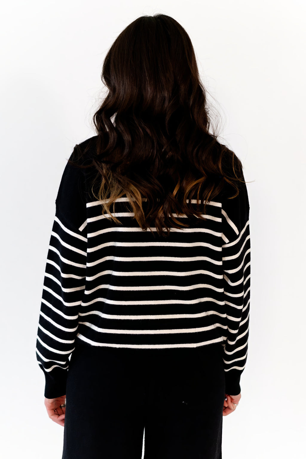 Jenny Striped Sweater Set