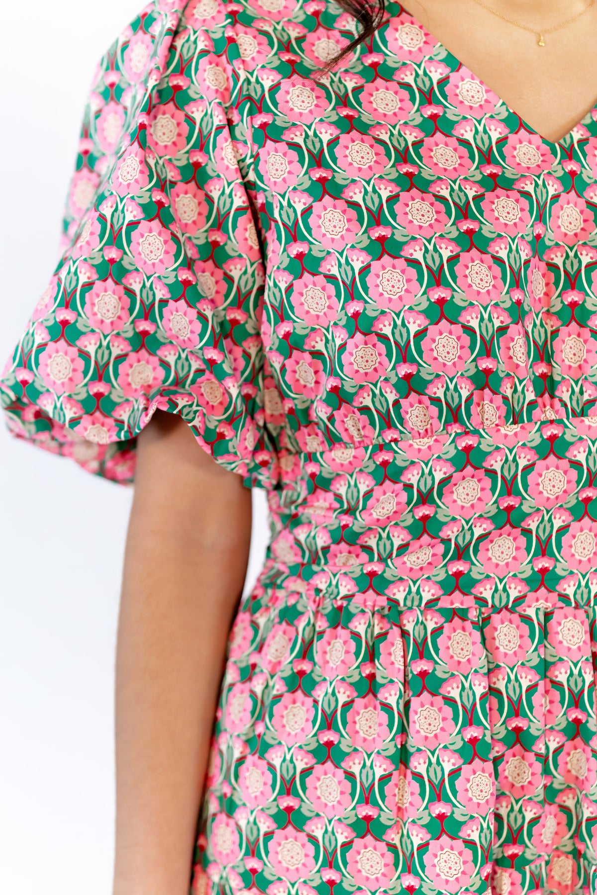Pamina Cotton Floral Dress