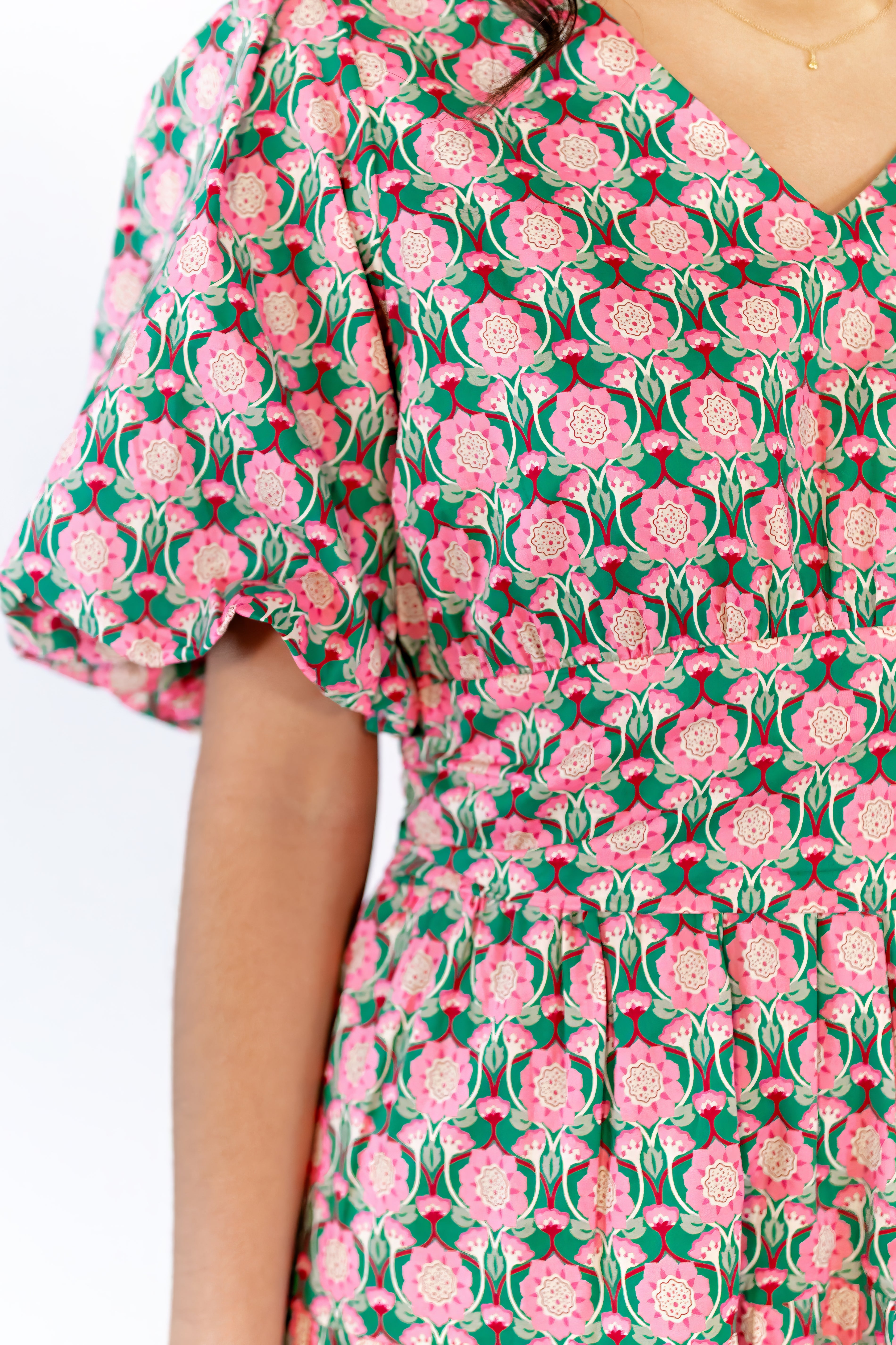 Pamina Cotton Floral Dress