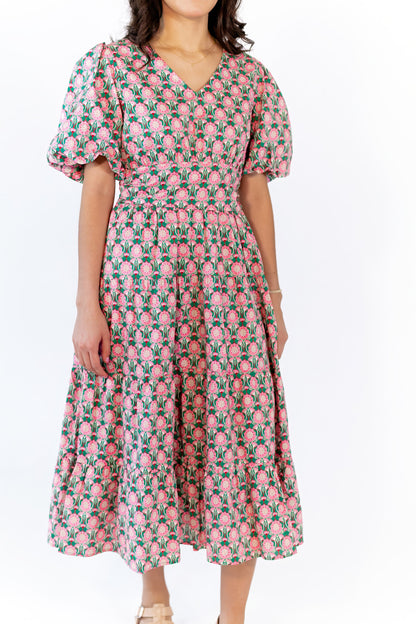 Pamina Cotton Floral Dress