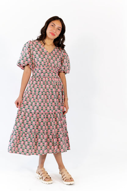 Pamina Cotton Floral Dress