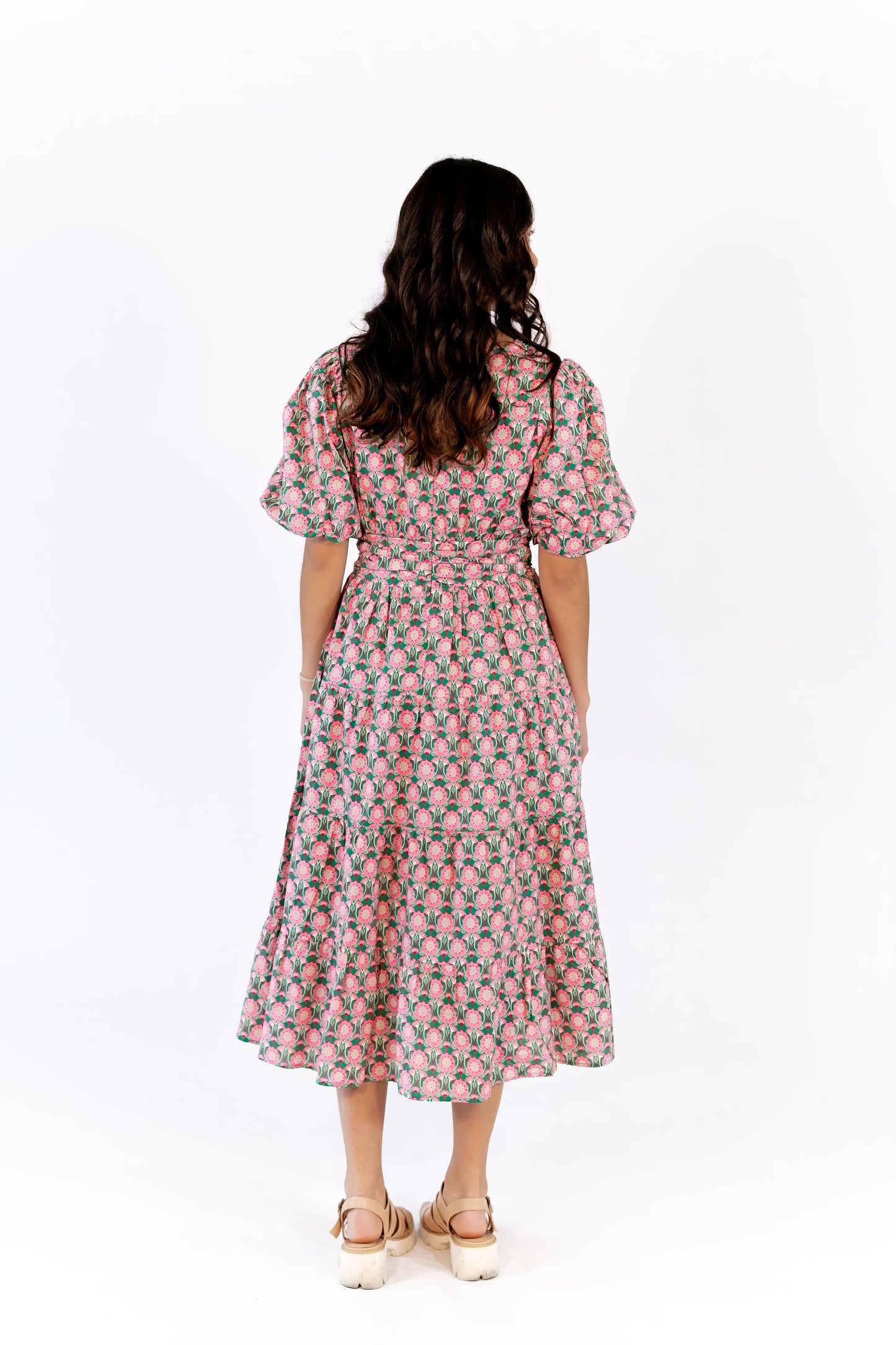 Pamina Cotton Floral Dress