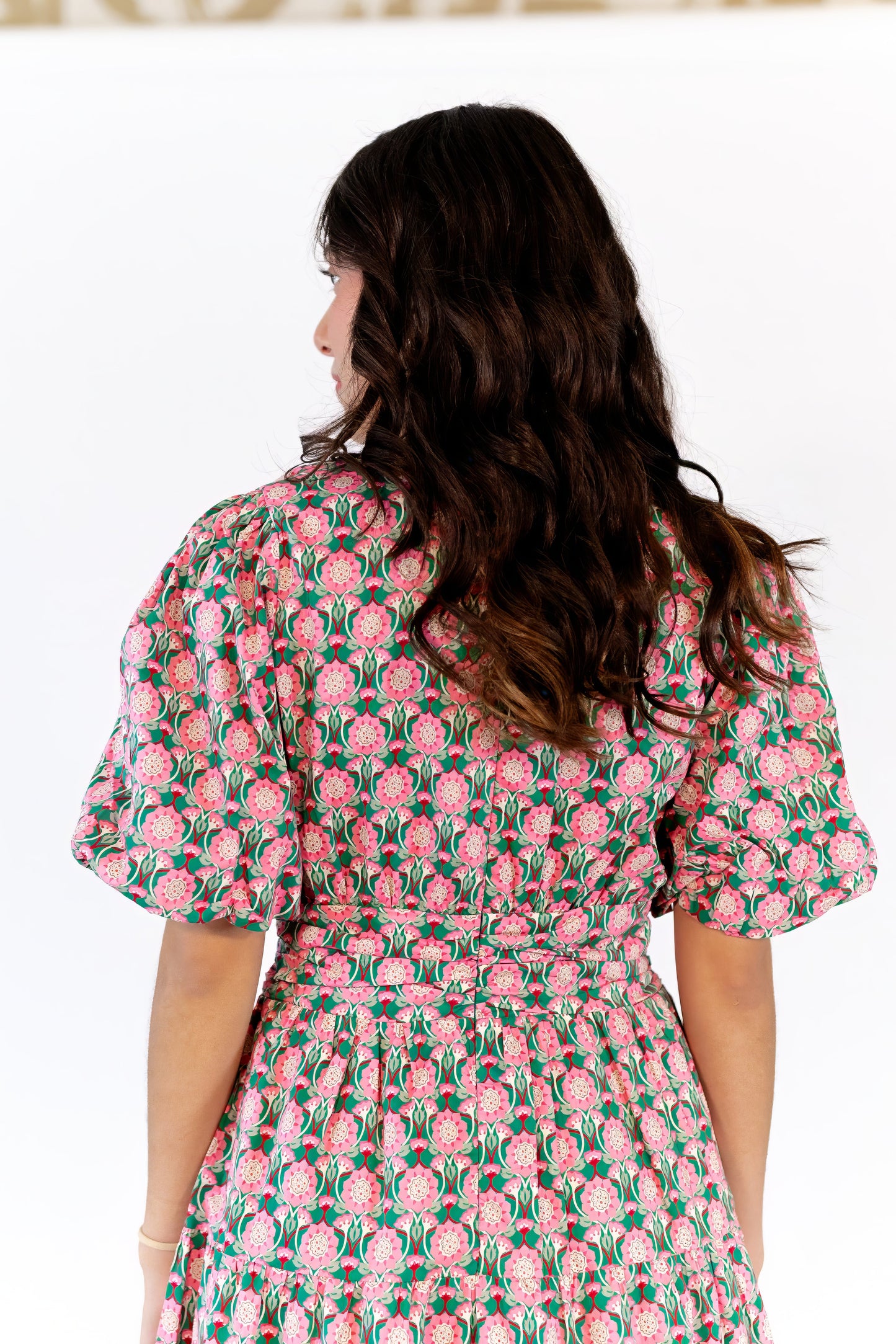 Pamina Cotton Floral Dress
