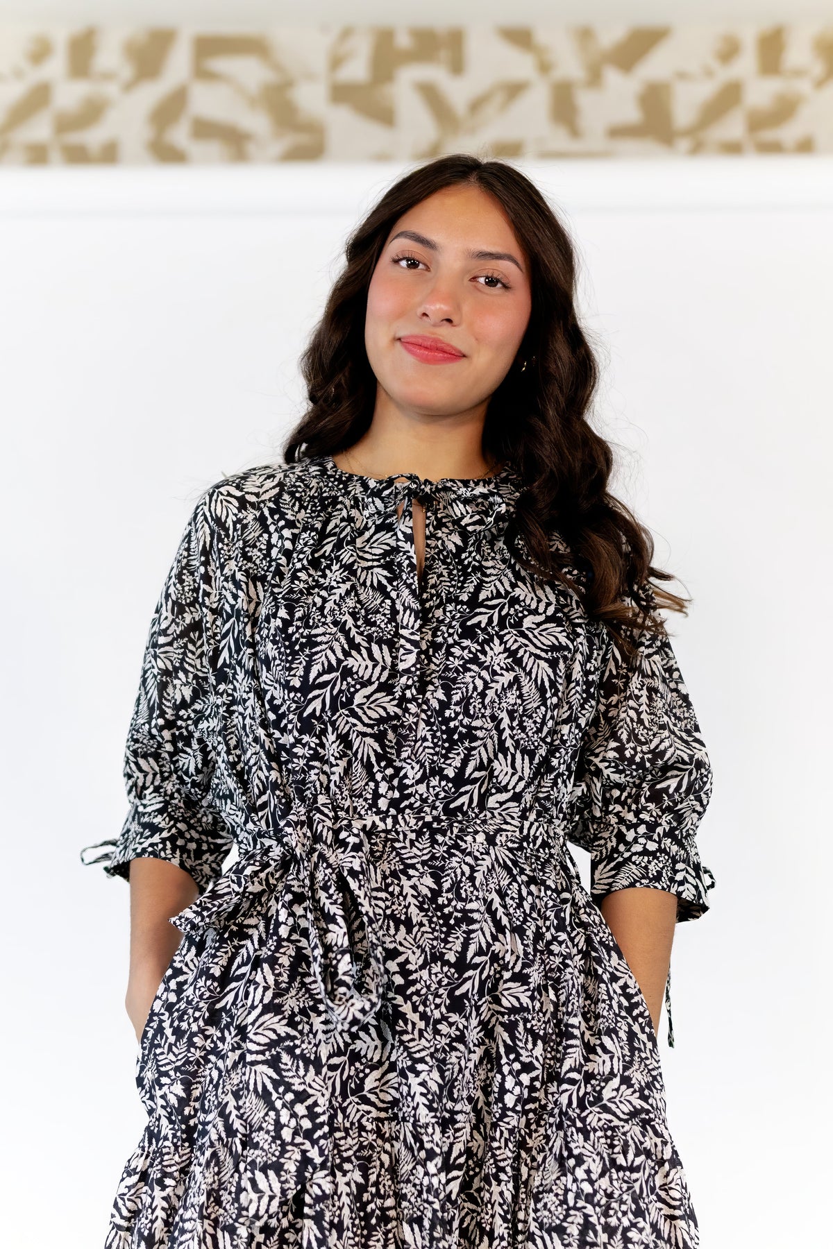 Joy Floral Midi Dress