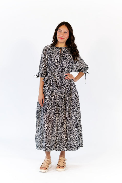 Joy Floral Midi Dress