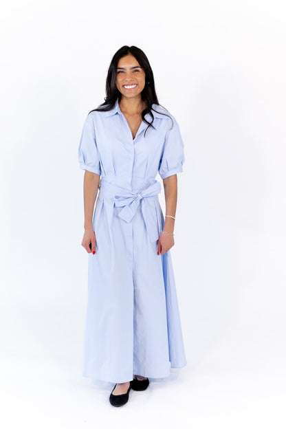 Nina Tie Waist Maxi dress