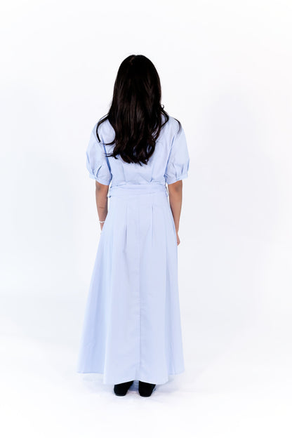 Nina Tie Waist Maxi dress