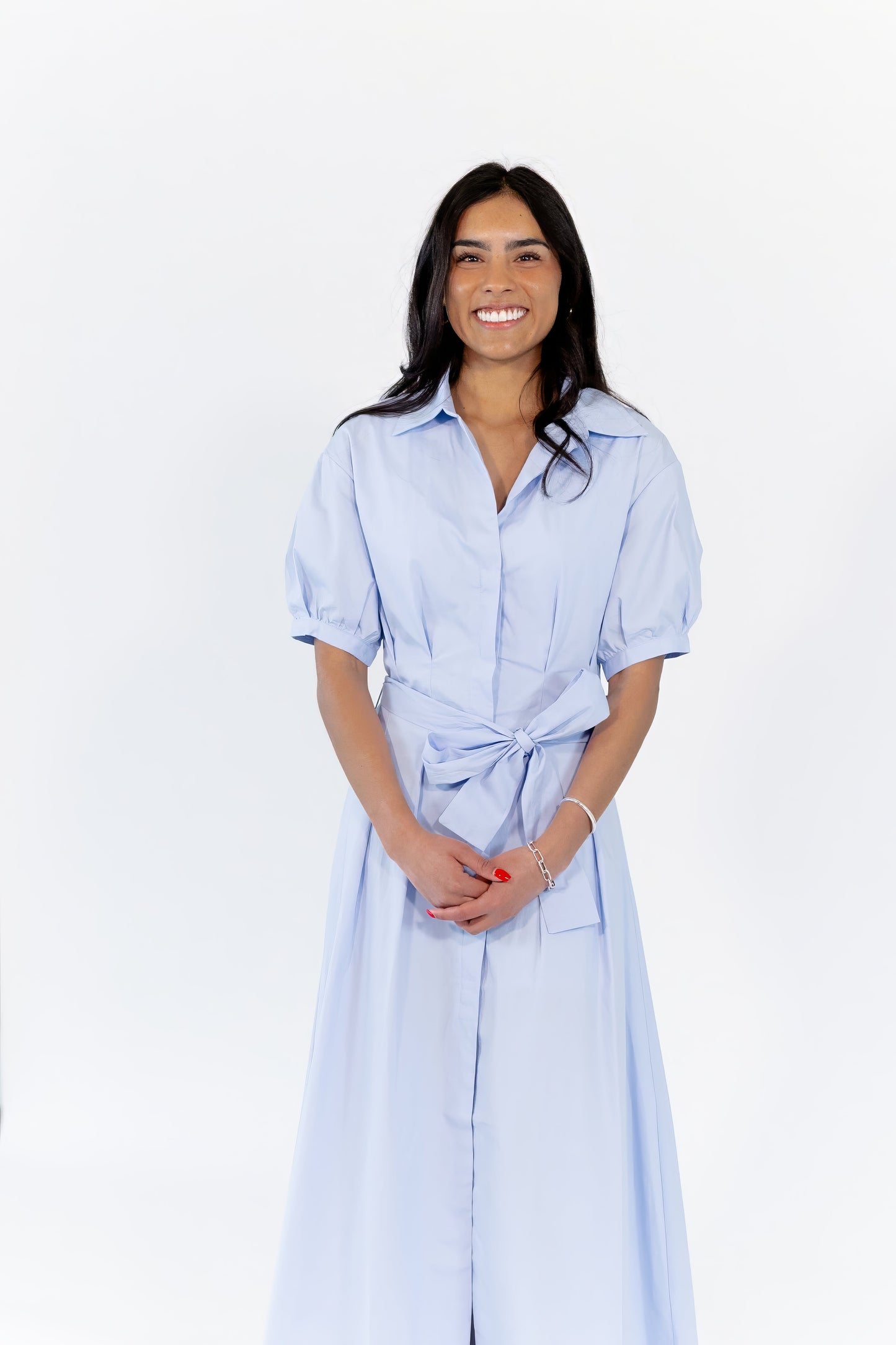 Nina Tie Waist Maxi dress