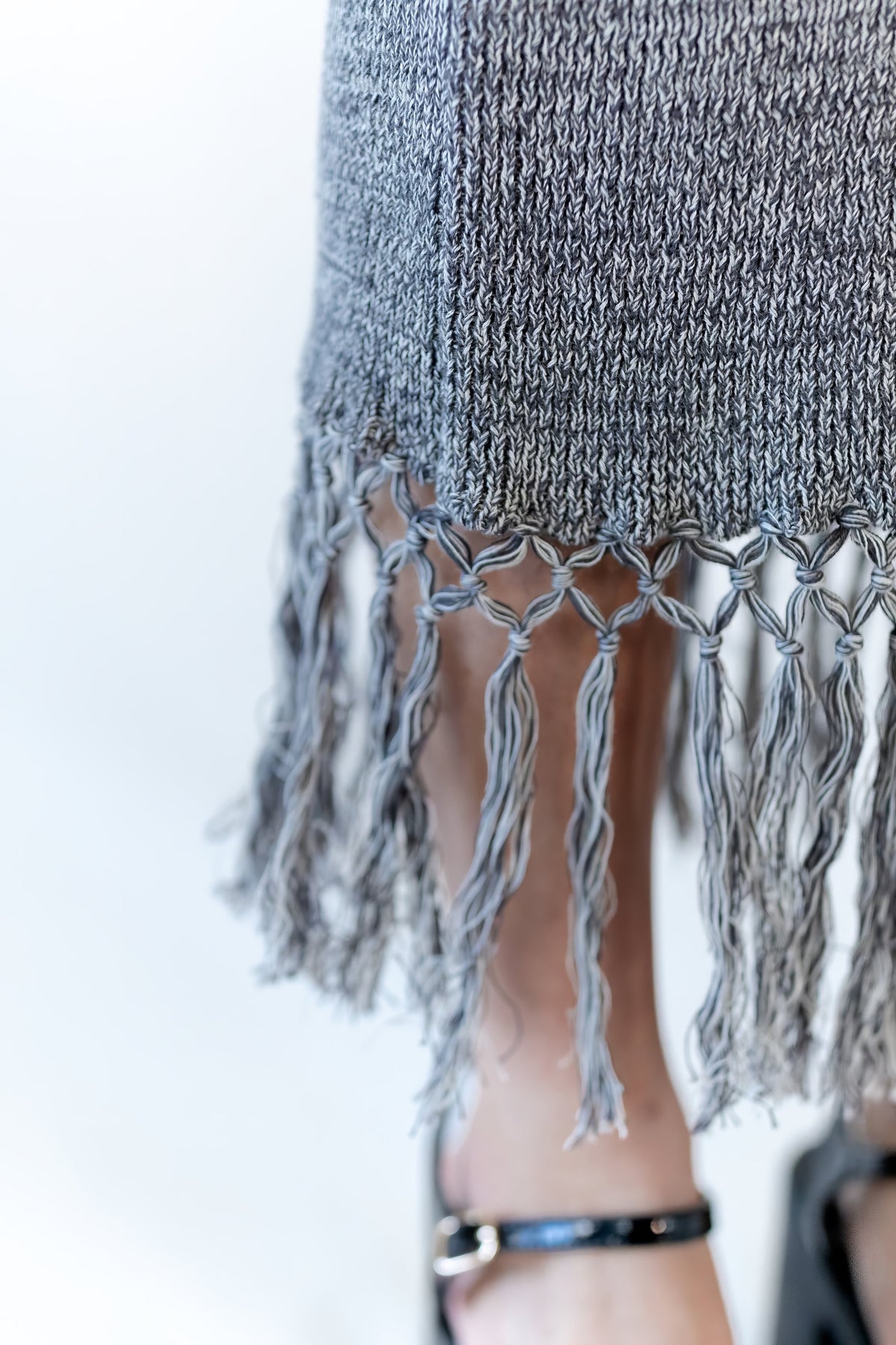 Cece Tassel Hem Dress