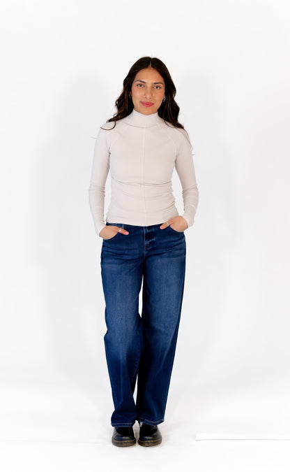 Uzina Baggy Mid-Rise Denim