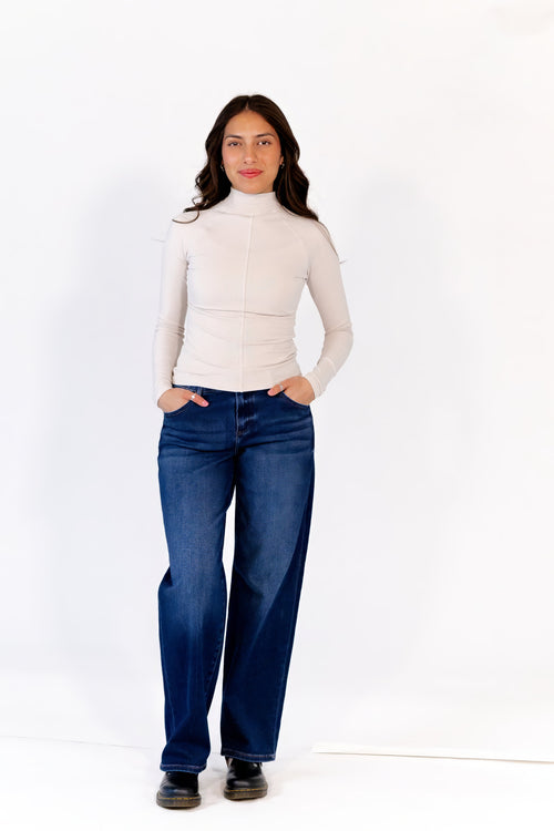 Uzina Baggy Mid-Rise Denim
