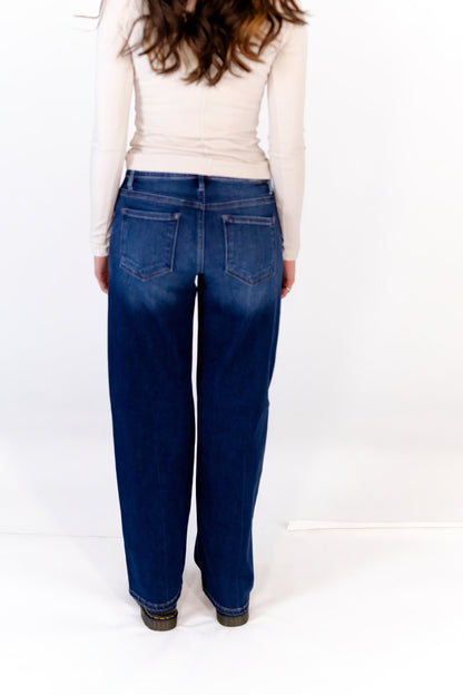 Uzina Baggy Mid-Rise Denim