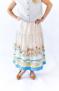 Mila Floral Midi Skirt ⭐︎ Restocked