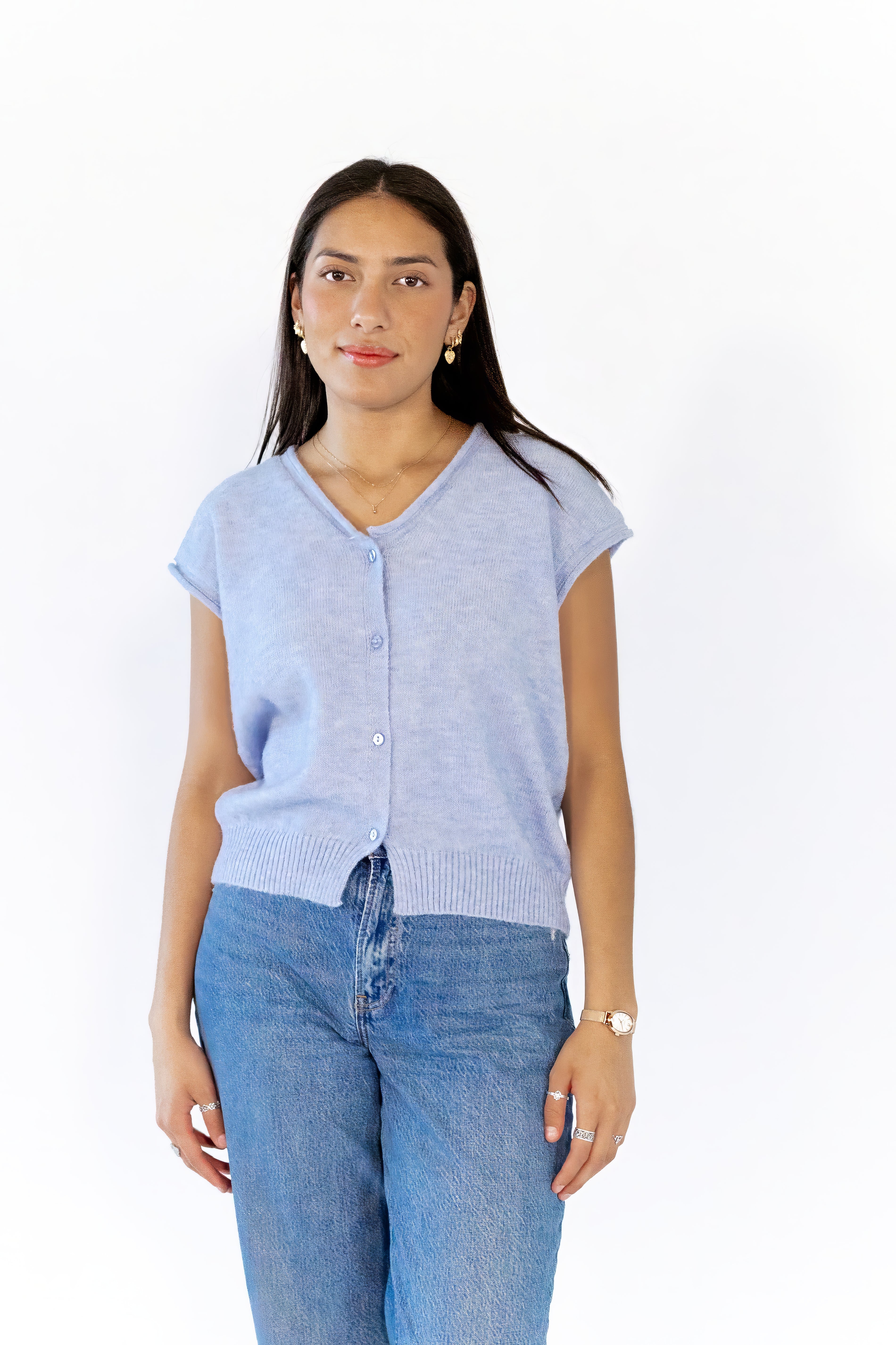 Joelle Sleeveless Cardigan