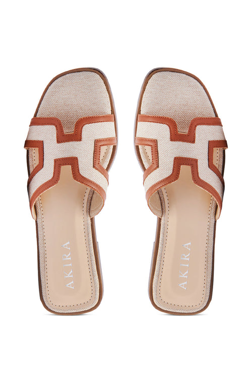 AKIRA VITTORIA BEIGE SANDAL