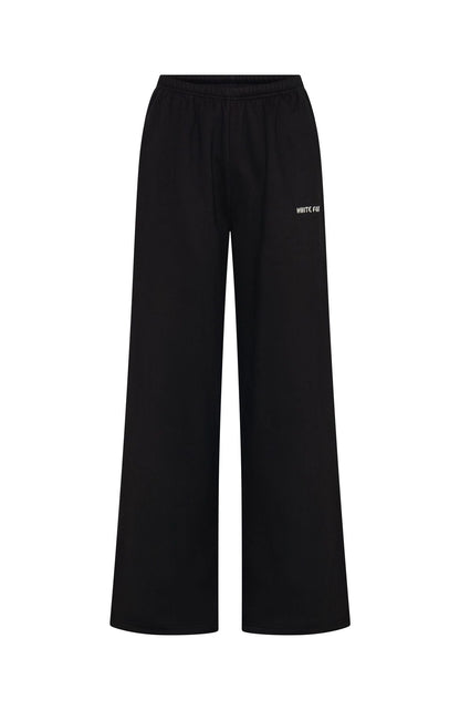 Test Drive Wide Leg Sweatpants Black